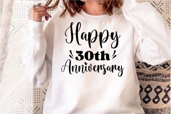 Happy 30th Anniversary: Graphics & T-Shirt Designs