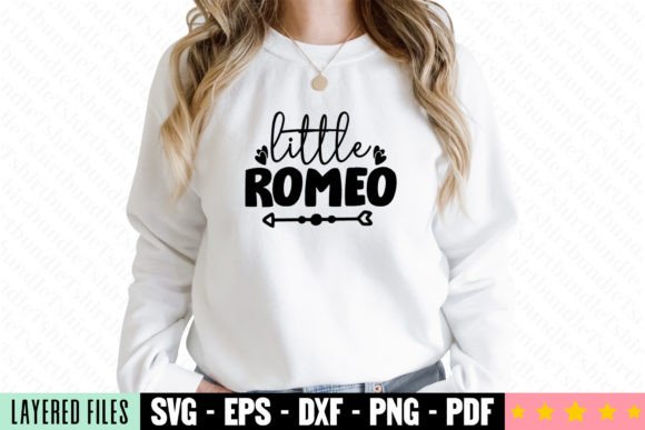 Little Romeo Craft SVG: Graphics for T-Shirt Designs