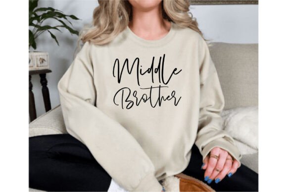 Middle Brother Graphics & T-Shirt Designs