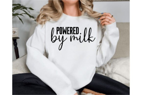Powered by Milk: T-Shirt Graphics for Modern Branding