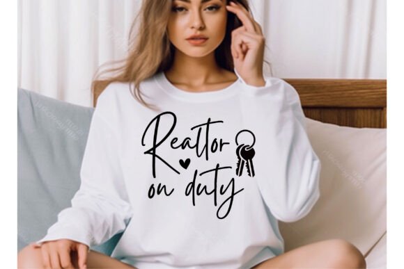 Realtor on Duty: Graphics for T-Shirt Designs